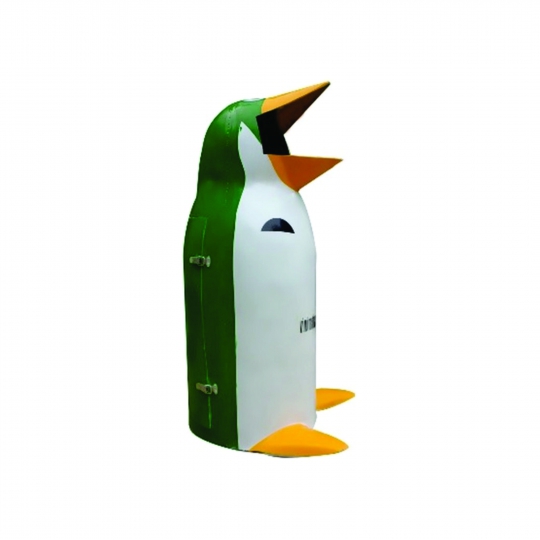 Thùng rác composite chim cánh cụt nhỏ