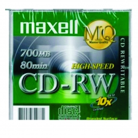 Đĩa CD  RW  Maxell - 1 Hộp 1 cái