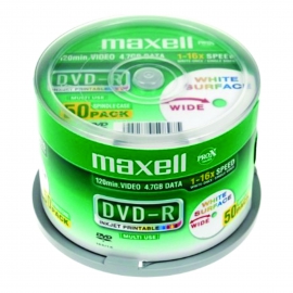 Đĩa DVD-R - Maxell 50 cái-hộp