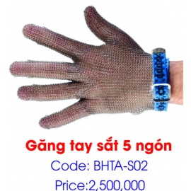 Găng tay chống cắt  5 ngón