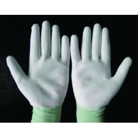 Găng tay phủ nhựa bàn tay  PU