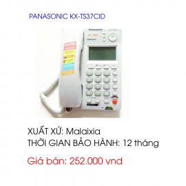 Điện thoại để bàn PANASONIC KX-TS37CID