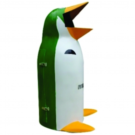 Thùng rác composite chim cánh cụt  lớn